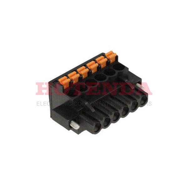 1979500000 - TERM BLOCK PLUG 6POS 90DEG 5MM