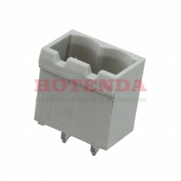 1546111-2 - Pluggable Terminal Blocks EUROSTYLE TB HEADER GREY 2 POS