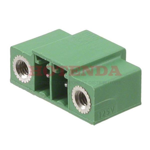 1896941 - Pluggable Terminal Blocks 2 Pos 3.81mm pitch Press In Header