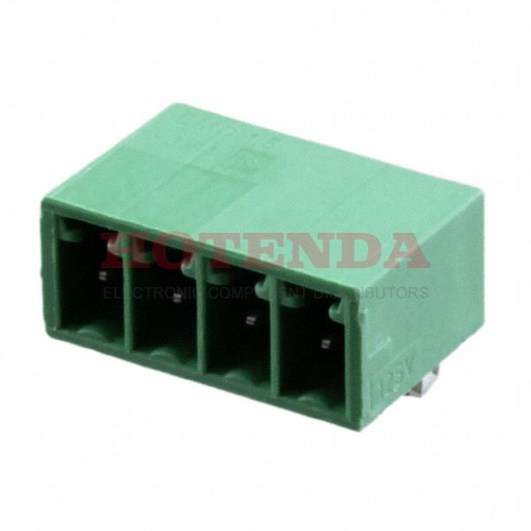 1897827 - Pluggable Terminal Blocks 4 Pos 3.81mm pitch Press In Header