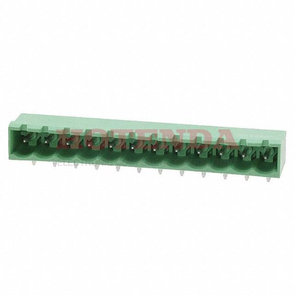 1880407 - Pluggable Terminal Blocks 12 Pos 5.08mm pitch Press In Header