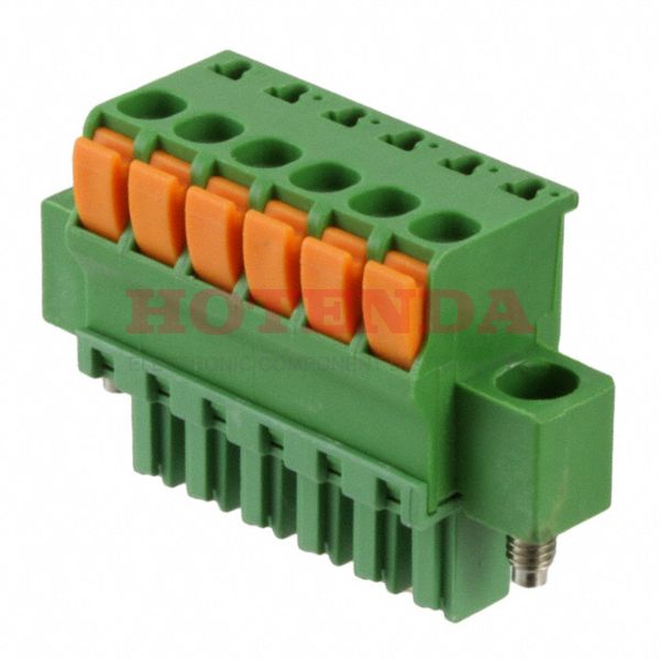 1986724-6 - Bulk 3.80746mm Green 1 Levels Polyamide