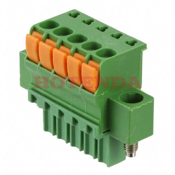 1986725-5 - Bulk 3.5mm Green 1 Levels Polyamide