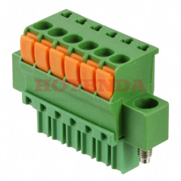 1986725-6 - Bulk 3.5mm Green 1 Levels Polyamide