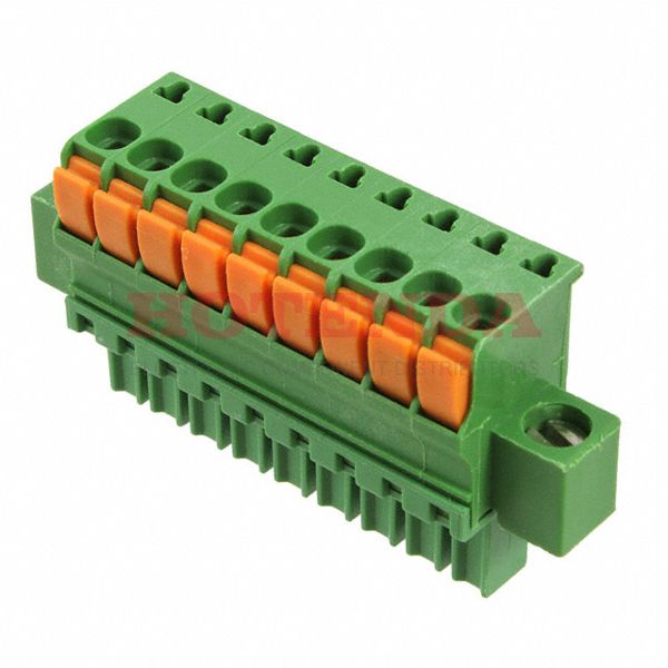 1986725-9 - Bulk 3.5mm Green 1 Levels Polyamide