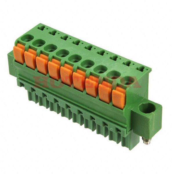 1986726-9 - Box 3.80746mm Green 1 Levels Polyamide