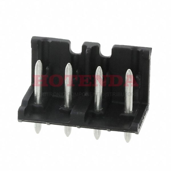 1704482 - Headers &amp; Wire Housings 4 Pos 5mm pitch Thru Hole Pin Strip