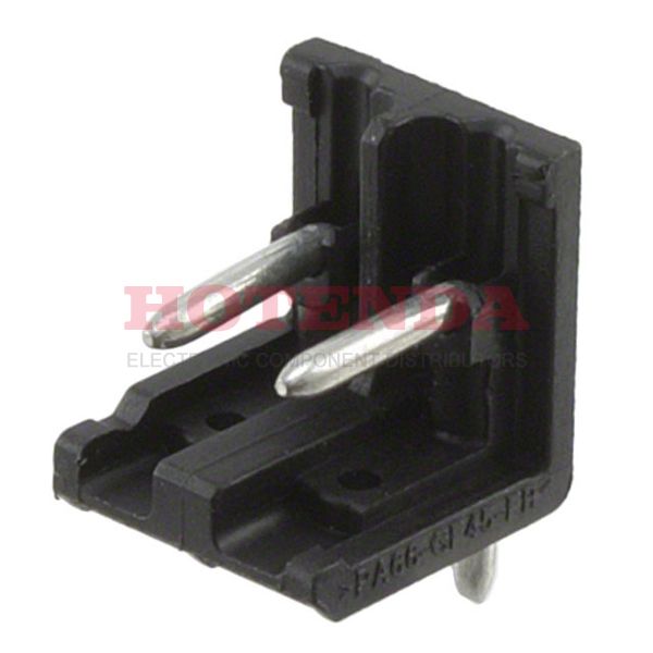1704275 - Conn Wire to Board HDR 2 POS 5mm Solder RA Thru-Hole