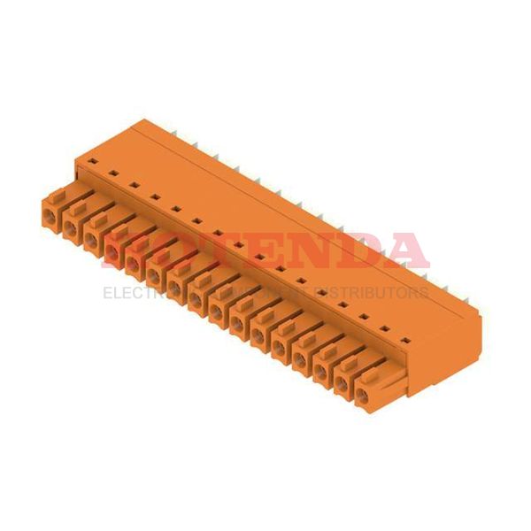 1969230000 - TERM BLOCK PLUG 16POS STR 3.81MM