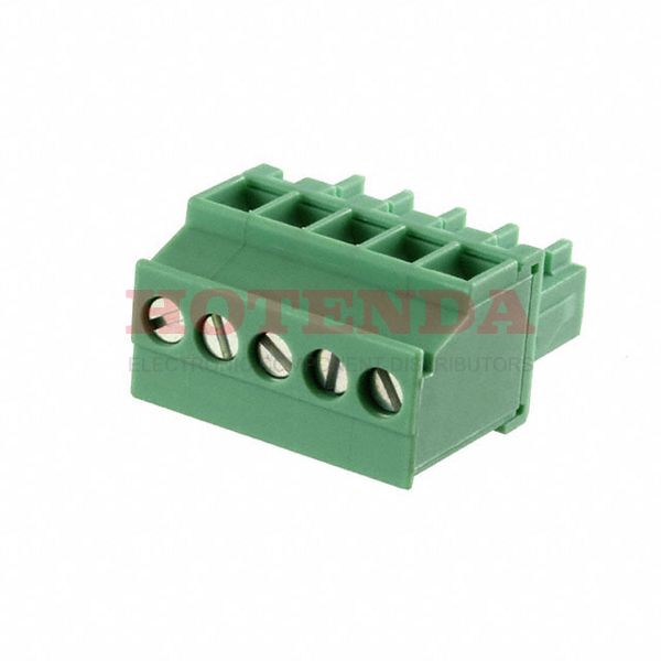 5449021 - TERM BLOCK PLUG 5POS 90DEG 3.5MM