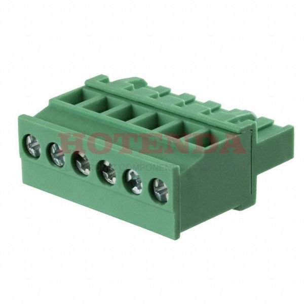 5450162 - TERM BLOCK PLUG 6POS 90DEG 5MM
