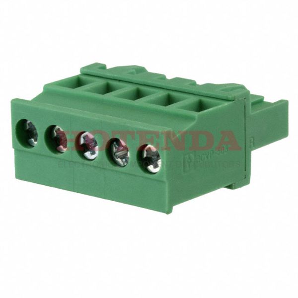 5450997 - Pluggable Terminal Blocks BCVP-508R- 5 GN 5.08 MM PLUG