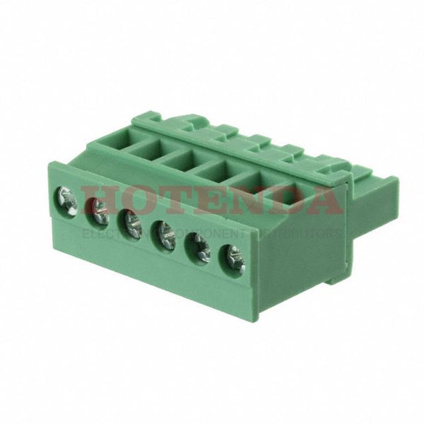 5451006 - Pluggable Terminal Blocks BCVP-508R- 6 GN 5.08 MM PLUG