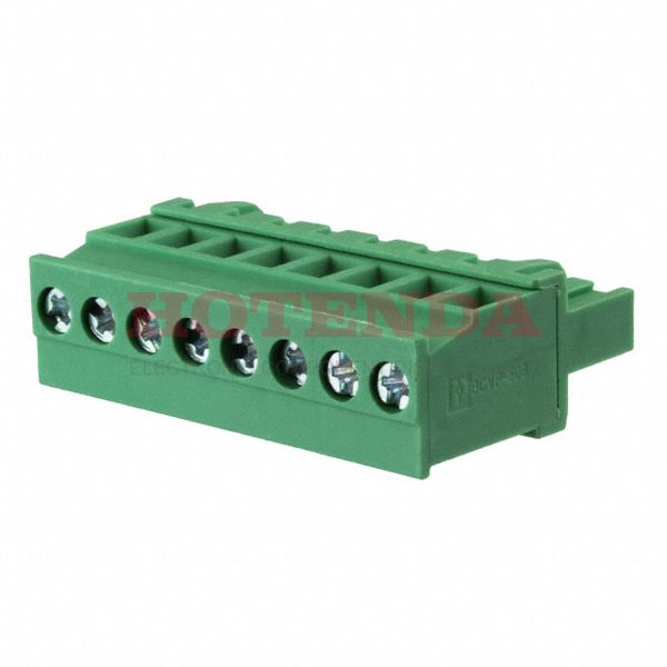 5451022 - Pluggable Terminal Blocks BCVP-508R- 8 GN 5.08 MM PLUG