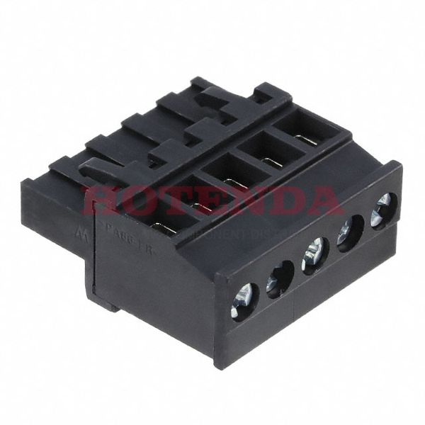 5452731 - TERM BLOCK PLUG 5POS 90DEG 5MM