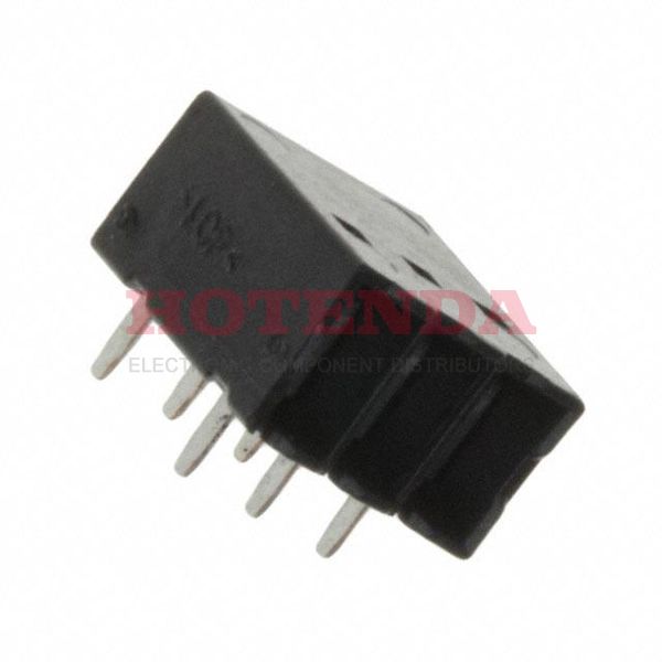 1770898 - 0.098 2.50mm Black Tape &amp; Reel (TR) Liquid Crystal Polymer (LCP) Through Hole Horizontal with Board Screwless - Spring Cage, Tension Clamp 1 Levels 20-26 AWG COMBICON PTSM