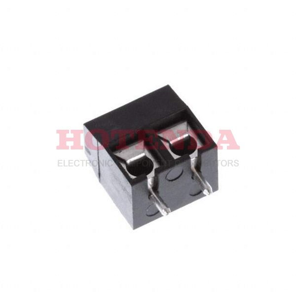 0395430602 - 0.197 5.00mm Black Bulk Polyamide (PA66), Nylon 6/6 Through Hole Horizontal with Board Screw - Leaf Spring, Wire Guard 1 Levels 14-22 AWG Eurostyle ESE 39543