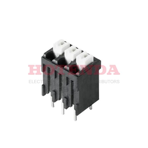 1874610000 - 0.138 3.50mm Black Tape &amp; Reel (TR) Liquid Crystal Polymer (LCP), Glass Filled Through Hole Vertical with Board Screwless - Push Button Clamp 1 Levels 16-24 AWG Omnimate LSF-SMT