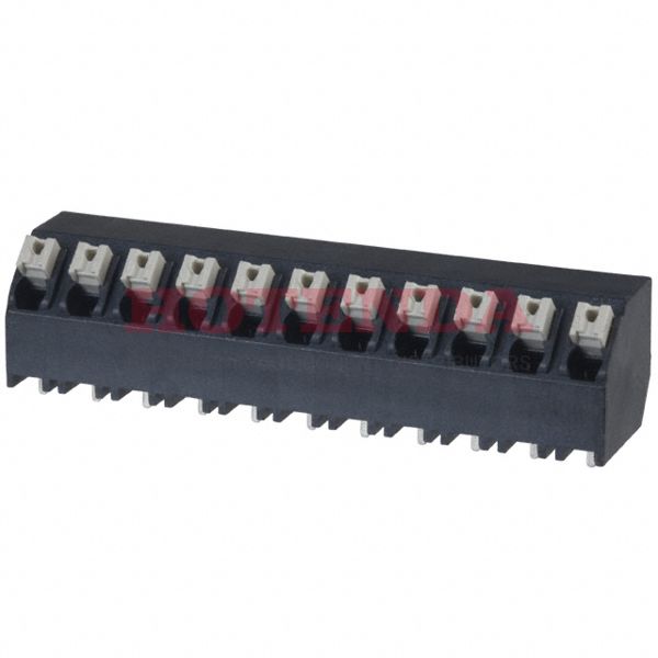 1884670000 - 0.197 5.00mm Black Tube Liquid Crystal Polymer (LCP), Glass Filled Through Hole 45° (135°) Angle with Board Screwless - Push Button Clamp 1 Levels 16-24 AWG Omnimate LSF-SMT