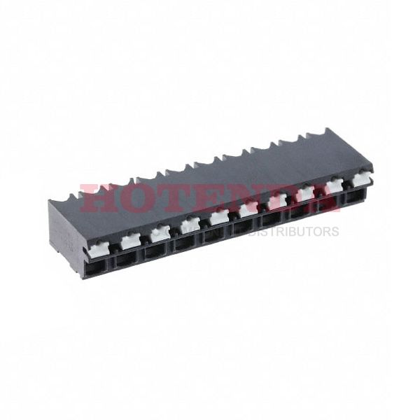 1824938 - 0.200 5.08mm Black Tape &amp; Reel (TR) Liquid Crystal Polymer (LCP) Surface Mount Horizontal with Board Screwless - Leg Spring, Push-In Spring 1 Levels 16-24 AWG COMBICON SPT-SMD