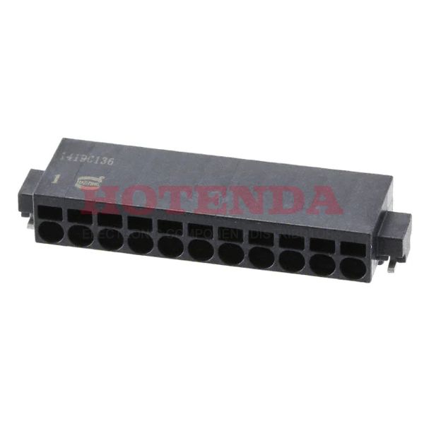14011113102000 - 0.100 2.54mm Black Cut Tape (CT) Liquid Crystal Polymer (LCP), Glass Filled Surface Mount Horizontal with Board Screwless - Spring Cage, Tension Clamp 1 Levels 20-26 AWG har-flexicon®