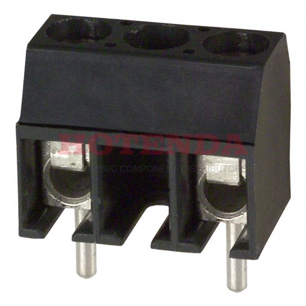 ED655/2DS - 0.276 7.00mm Gray Bulk Polyamide (PA), Nylon Through Hole Horizontal with Board Screw 1 Levels 16-28 AWG ED655/DS