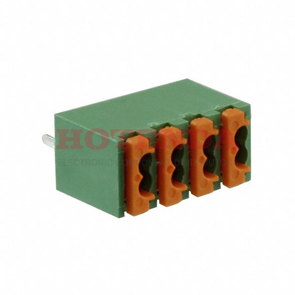 1891085 - 0.138 3.50mm Green Bulk Polyamide (PA), Nylon Through Hole Vertical with Board Screwless - Spring Cage, Tension Clamp 1 Levels 20-28 AWG COMBICON FK-MPT