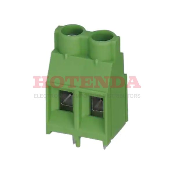 1907131 - 0.300 7.62mm Green Bulk Polyamide (PA), Nylon Through Hole Horizontal with Board Screw - Rising Cage Clamp 1 Levels 10-30 AWG COMBICON MKDSV
