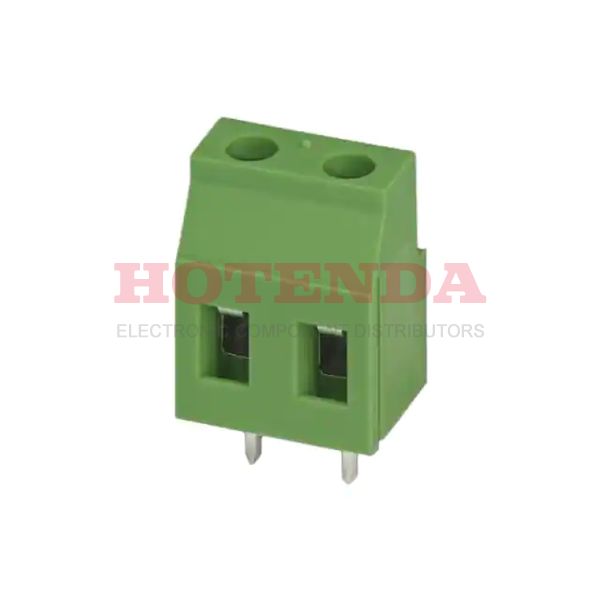 1732021 - 0.295 7.50mm Green Bulk Polyamide (PA), Nylon Through Hole Horizontal with Board Screw - Rising Cage Clamp 1 Levels 12-30 AWG COMBICON GMKDSP