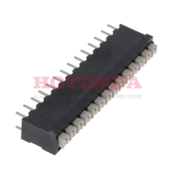 1870910000 - 0.150 3.81mm Black Tube Liquid Crystal Polymer (LCP), Glass Filled Through Hole Vertical with Board Screwless - Push Button Clamp 1 Levels 16-24 AWG Omnimate LSF-SMT