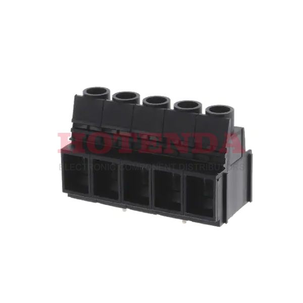 2013880000 - 0.400 10.16mm Black Bulk Thermoplastic, Wemid Through Hole Horizontal with Board Screw - Clamping Yoke, Tension Sleeve 1 Levels 6-22 AWG Omnimate LUP