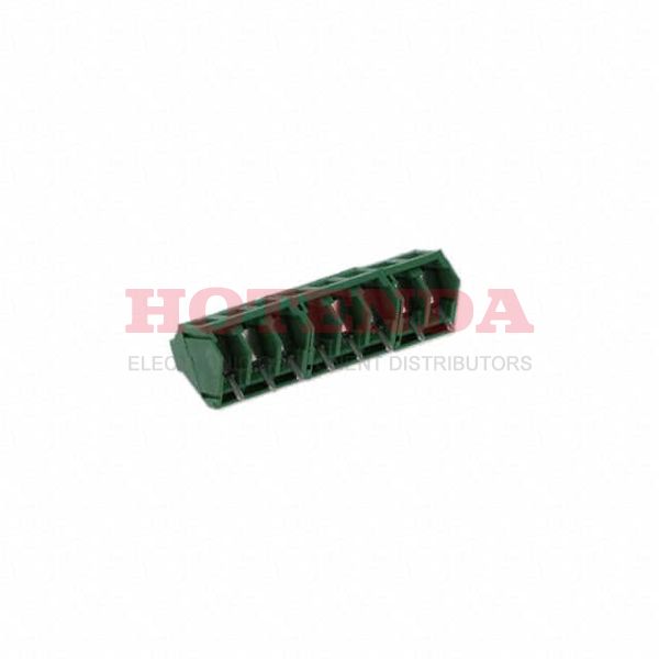 MI-258 (45) - 0.200 5.08mm Green Bulk Polyamide (PA), Nylon Through Hole 45° (135°) Angle with Board Screw - Rising Cage Clamp 1 Levels 14-30 AWG
