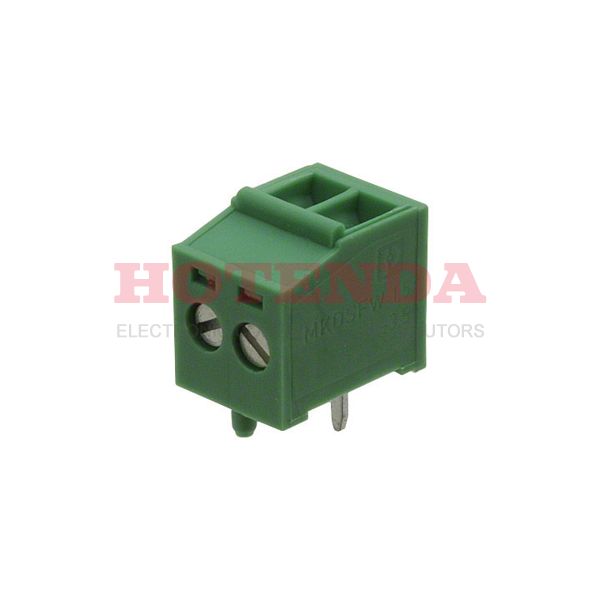 1868128 - 0.138 3.50mm Green Bulk Polyamide (PA), Nylon Through Hole Vertical with Board Screw - Rising Cage Clamp 1 Levels 14-30 AWG COMBICON MKDSFW