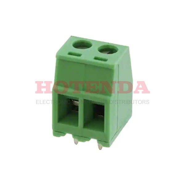 1705540 - 0.150 3.81mm Green Bulk Polyamide (PA), Nylon Through Hole Horizontal with Board Screw - Rising Cage Clamp 1 Levels 14-30 AWG COMBICON MKDSD