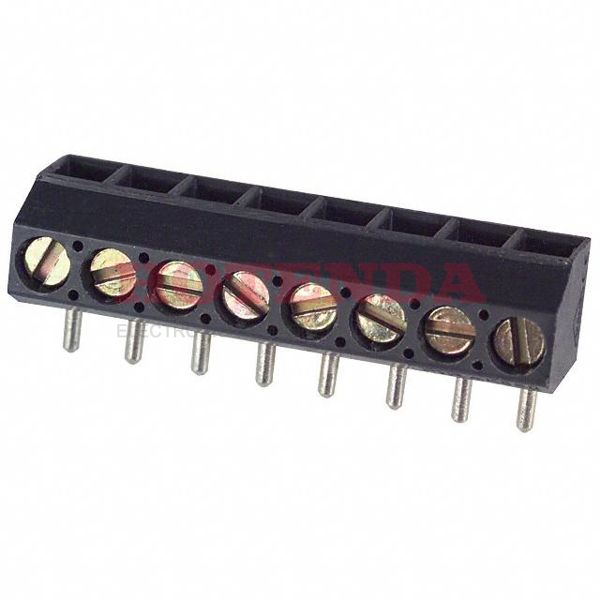ED550/8DS - 0.138 3.50mm Gray Bulk Polyamide (PA), Nylon Through Hole Vertical with Board Screw - Leaf Spring, Wire Guard 1 Levels 16-28 AWG ED550/DS