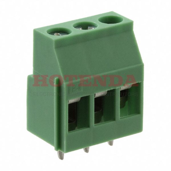 5442905 - 0.197 5.00mm Green Bulk Polyamide (PA), Nylon Through Hole Horizontal with Board Screw 1 Levels 12-30 AWG COMBICON BC