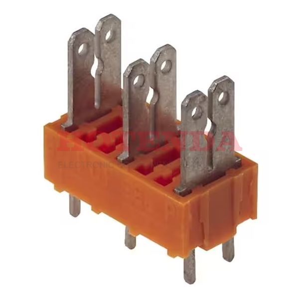 1824500000 - 0.138 3.50mm Black Tube Liquid Crystal Polymer (LCP), Glass Filled Through Hole Horizontal with Board Screwless - Push Button Clamp 1 Levels 16-24 AWG Omnimate LSF-SMT