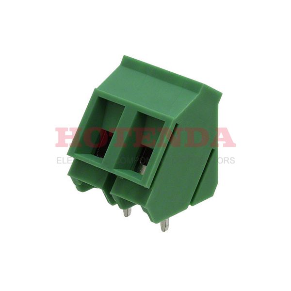 1733020 - 0.295 7.50mm Green Bulk Polyamide (PA), Nylon Through Hole 35° (145°) Angle with Board Screw - Rising Cage Clamp 1 Levels 12-30 AWG COMBICON GSMKDS