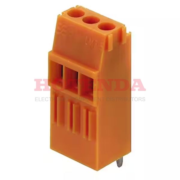 1716710000 - 0.138 3.50mm Orange Bulk Polyamide (PA), Nylon Through Hole Horizontal with Board Screw - Clamping Yoke, Tension Sleeve 1 Levels 14-28 AWG Omnimate LM