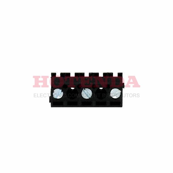 OSTTE031104 - 0.276 7.00mm Bulk Polyamide (PA66), Nylon 6/6 Through Hole Horizontal with Board Screw - Leaf Spring, Wire Guard 1 Levels 16-26 AWG OSTTE