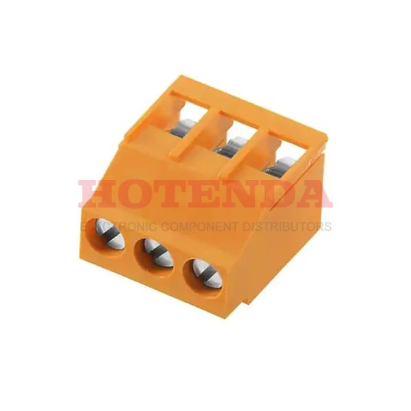 1994240000 - 0.197 5.00mm Orange Bulk Thermoplastic, Wemid Through Hole Vertical with Board Screw - Clamping Yoke, Tension Sleeve 1 Levels 12-26 AWG Omnimate LL