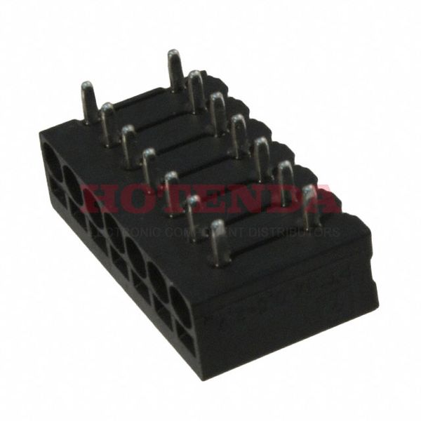1770937 - 0.098 2.50mm Black Tape &amp; Reel (TR) Liquid Crystal Polymer (LCP) Through Hole Horizontal with Board Screwless - Spring Cage, Tension Clamp 1 Levels 20-26 AWG COMBICON PTSM