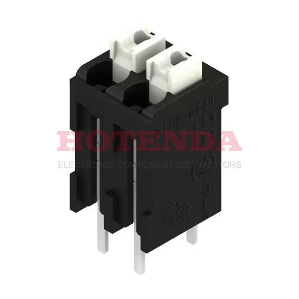 1875550000 - 0.150 3.81mm Black Tape &amp; Reel (TR) Liquid Crystal Polymer (LCP), Glass Filled Through Hole Vertical with Board Screwless - Push Button Clamp 1 Levels 16-24 AWG Omnimate LSF-SMT