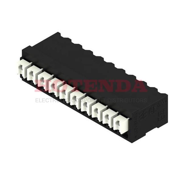 1874930000 - 0.138 3.50mm Black Tape &amp; Reel (TR) Liquid Crystal Polymer (LCP), Glass Filled Through Hole Horizontal with Board Screwless - Push Button Clamp 1 Levels 16-24 AWG Omnimate LSF-SMT