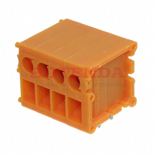 0642160000 - 0.200 5.08mm Orange Bulk Polyamide (PA), Nylon Through Hole Horizontal with Board Screw - TOP Clamp 1 Levels 14-26 AWG Omnimate TOP1.5GS