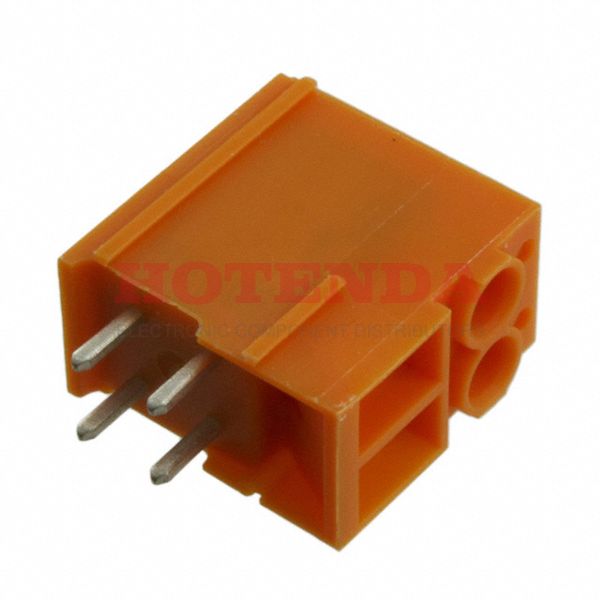 1785590000 - 0.200 5.08mm Orange Bulk Polyamide (PA66), Nylon 6/6 Through Hole Horizontal with Board Screw - TOP Clamp 1 Levels 14-22 AWG Omnimate TOP1.5GS