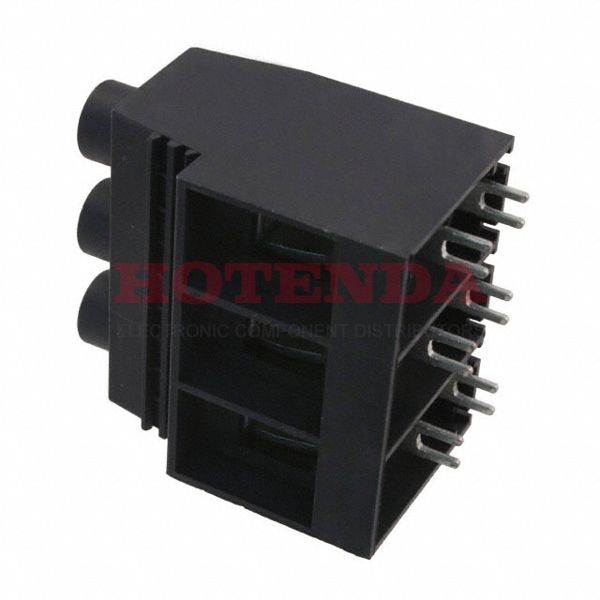 1047140000 - 0.591 15.00mm Black Bulk Thermoplastic, Wemid Through Hole Horizontal with Board Screw - Clamping Yoke, Tension Sleeve 1 Levels 1-20 AWG Omnimate LXXX
