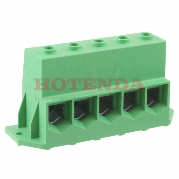 1841898 - 0.787 20.00mm Green Bulk Polyamide (PA), Nylon Through Hole Horizontal with Board Screw 1 Levels 3/0-6 AWG COMBICON MKDSP