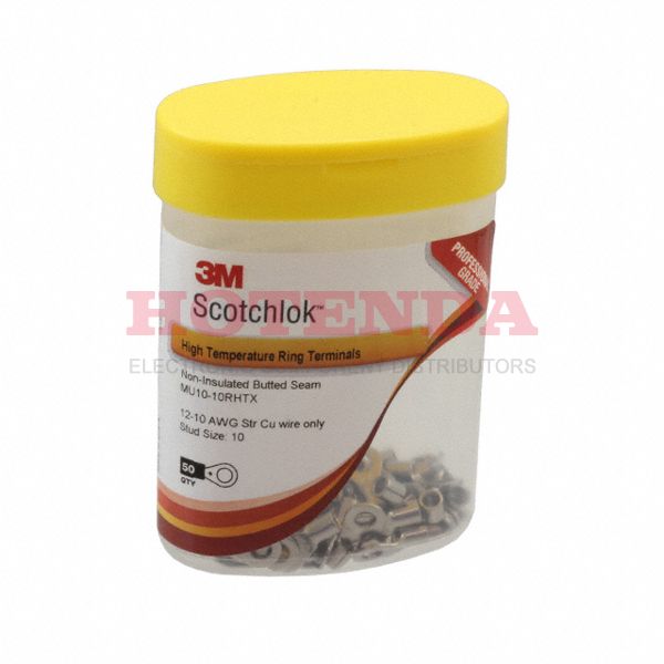 MU10-10RHTX-BOTTLE - MU10-10RHTX-BOTTLE datasheet pdf and Terminals - Ring Connectors product details from 3M stock available on our website