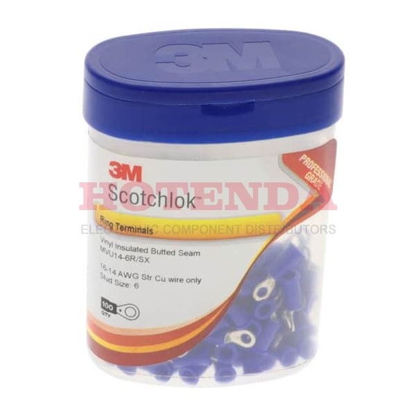 MVU14-6R/SX - MVU14-6R/SX datasheet pdf and Terminals - Ring Connectors product details from 3M stock available on our website